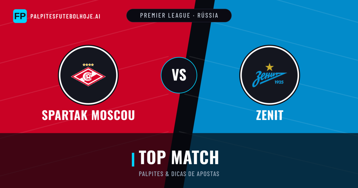 Spartak Moscou vs Zenit Palpites & Estatísticas