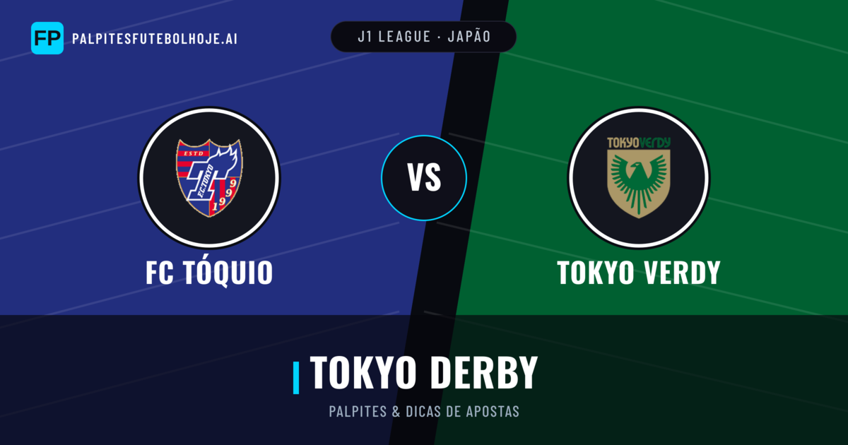 FC Tóquio vs Tokyo Verdy Palpites & Estatísticas