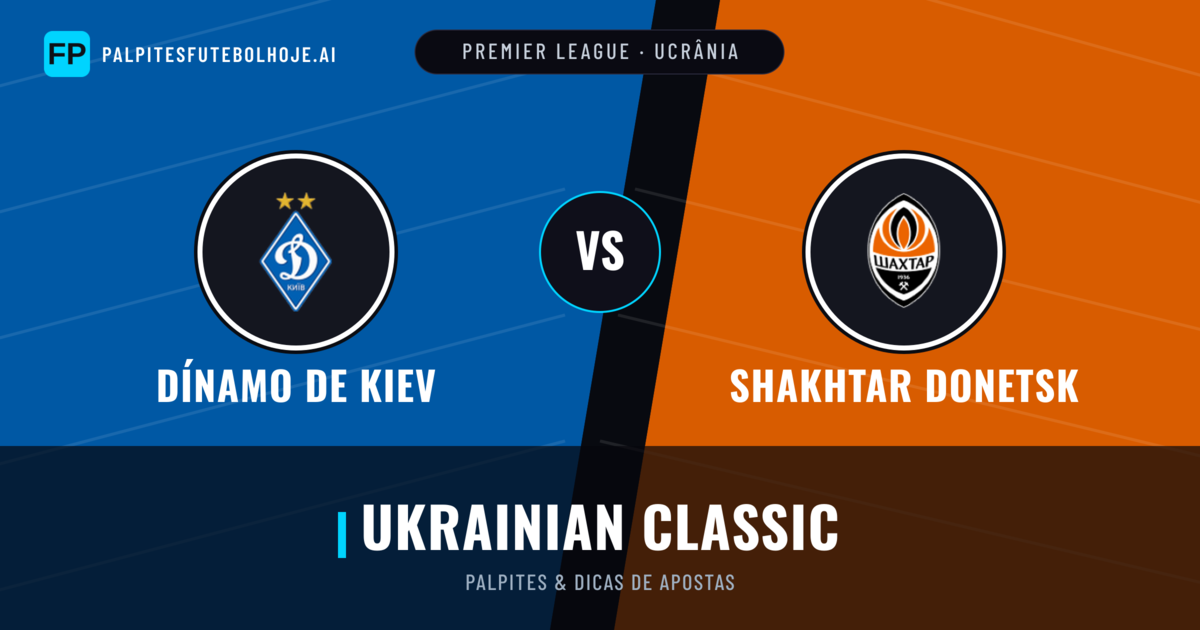 Dínamo de Kiev vs Shakhtar Donetsk Palpites & Estatísticas