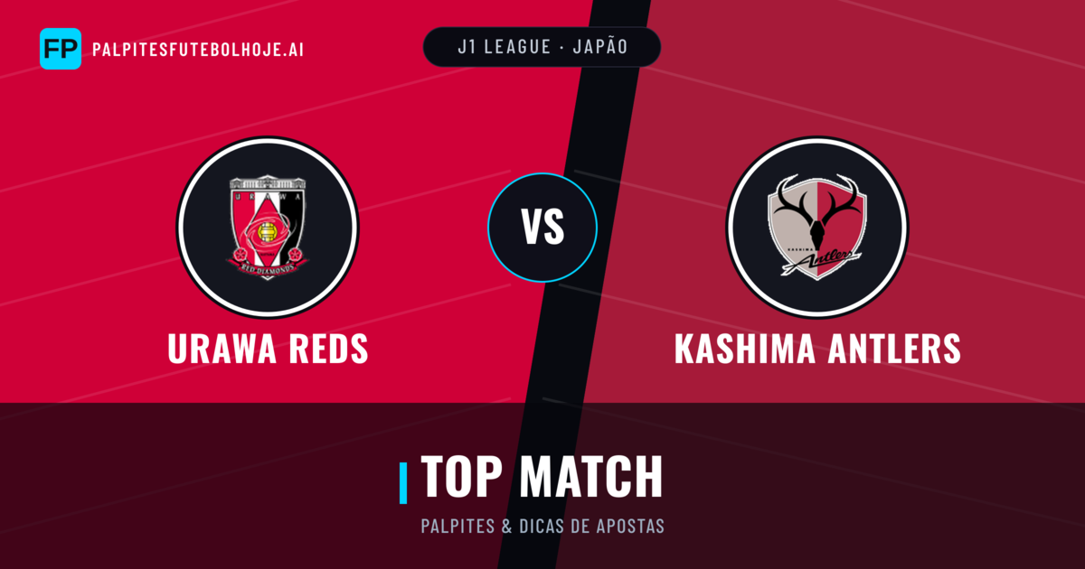 Urawa Reds vs Kashima Antlers Palpites & Estatísticas