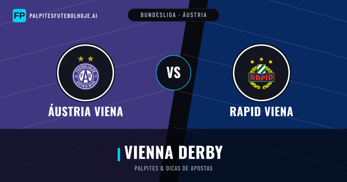 Áustria Viena vs Rapid Viena Palpites & Estatísticas