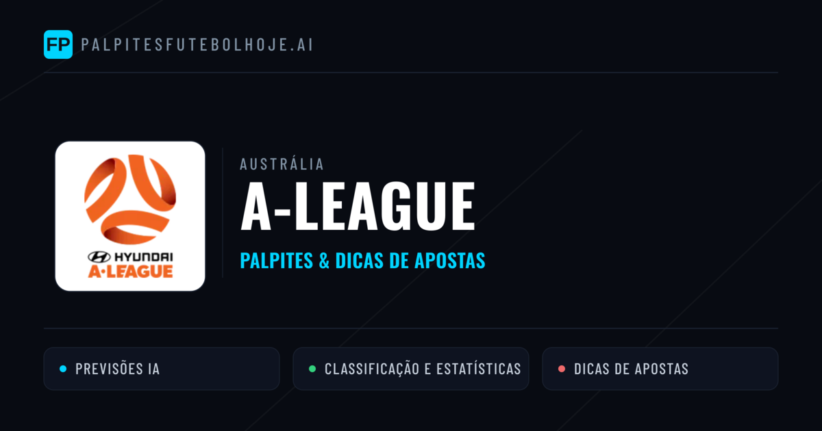 Palpites e Prognósticos de Futebol Austrália A-League