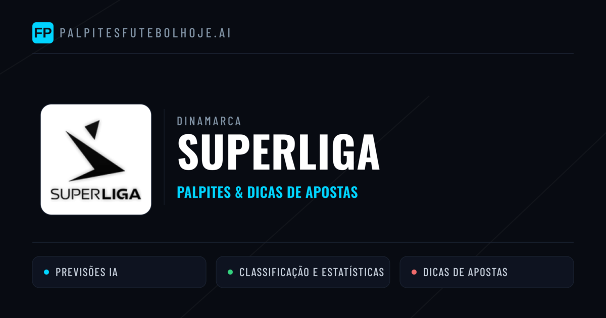 Palpites e Prognósticos de Futebol Dinamarca Superliga