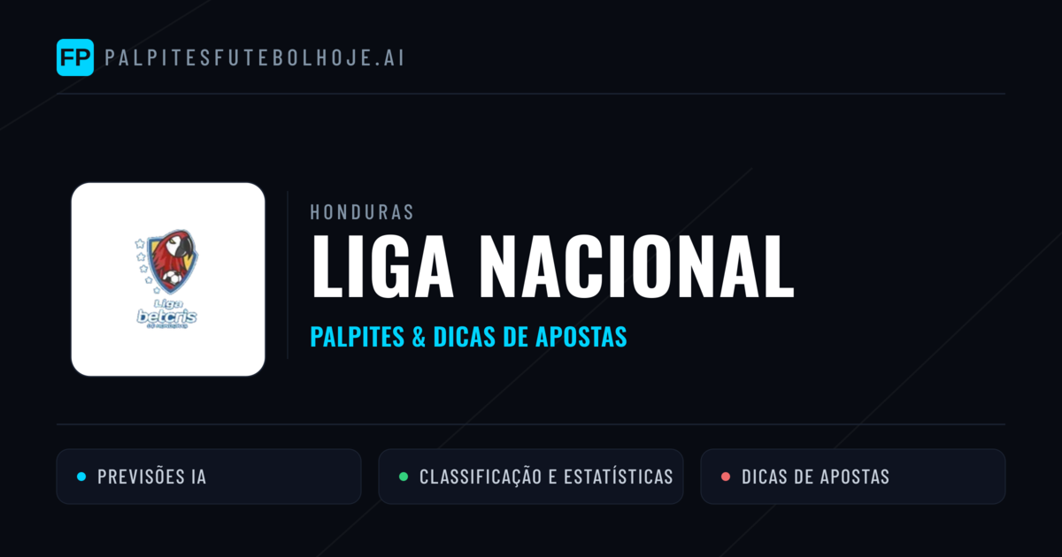 Palpites e Prognósticos de Futebol Honduras Liga Nacional