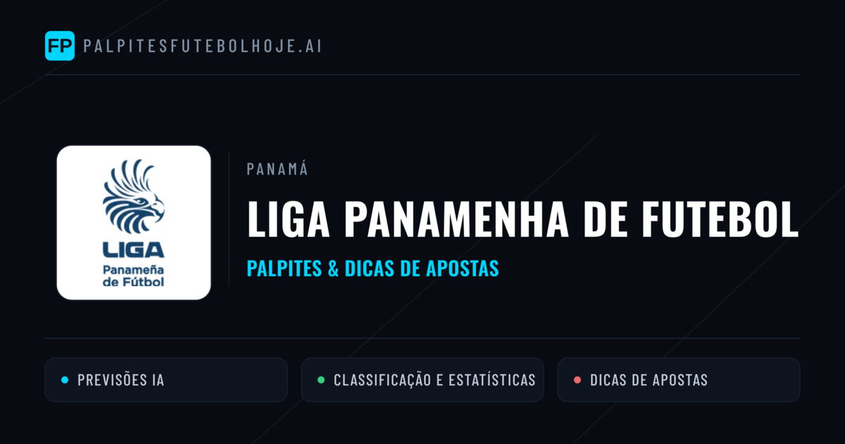 Palpites e Prognósticos de Futebol Panamá Liga Panamenha de Futebol