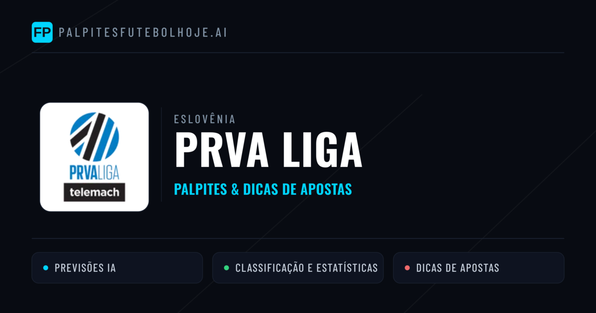 Palpites e Prognósticos de Futebol Eslovênia Prva Liga