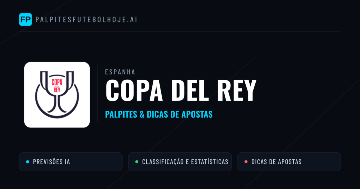 Palpites e Prognósticos de Futebol Espanha Copa del Rey