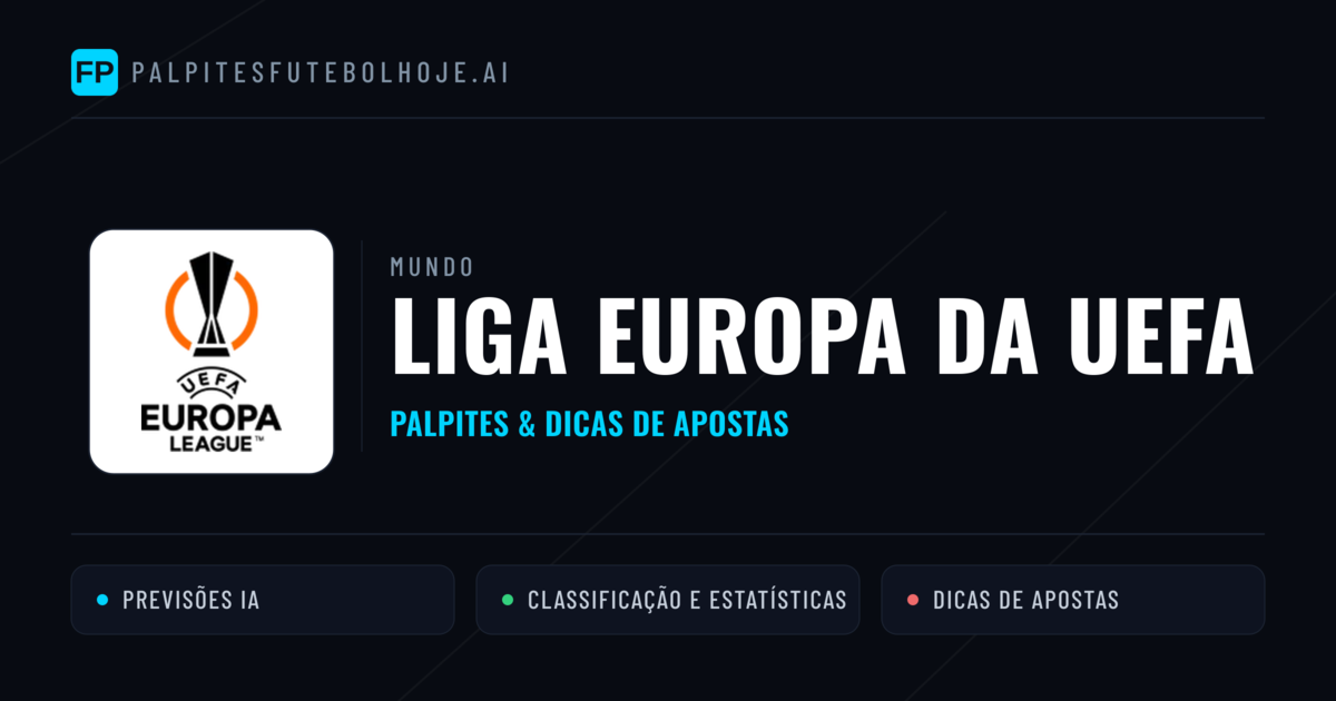 Palpites e Prognósticos de Futebol Liga Europa da UEFA