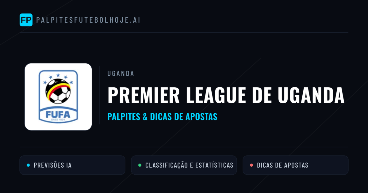 Palpites e Prognósticos de Futebol Uganda Premier League de Uganda