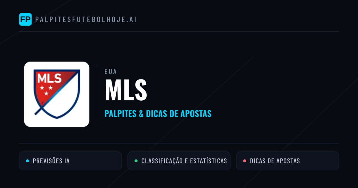 Palpites e Prognósticos de Futebol EUA MLS