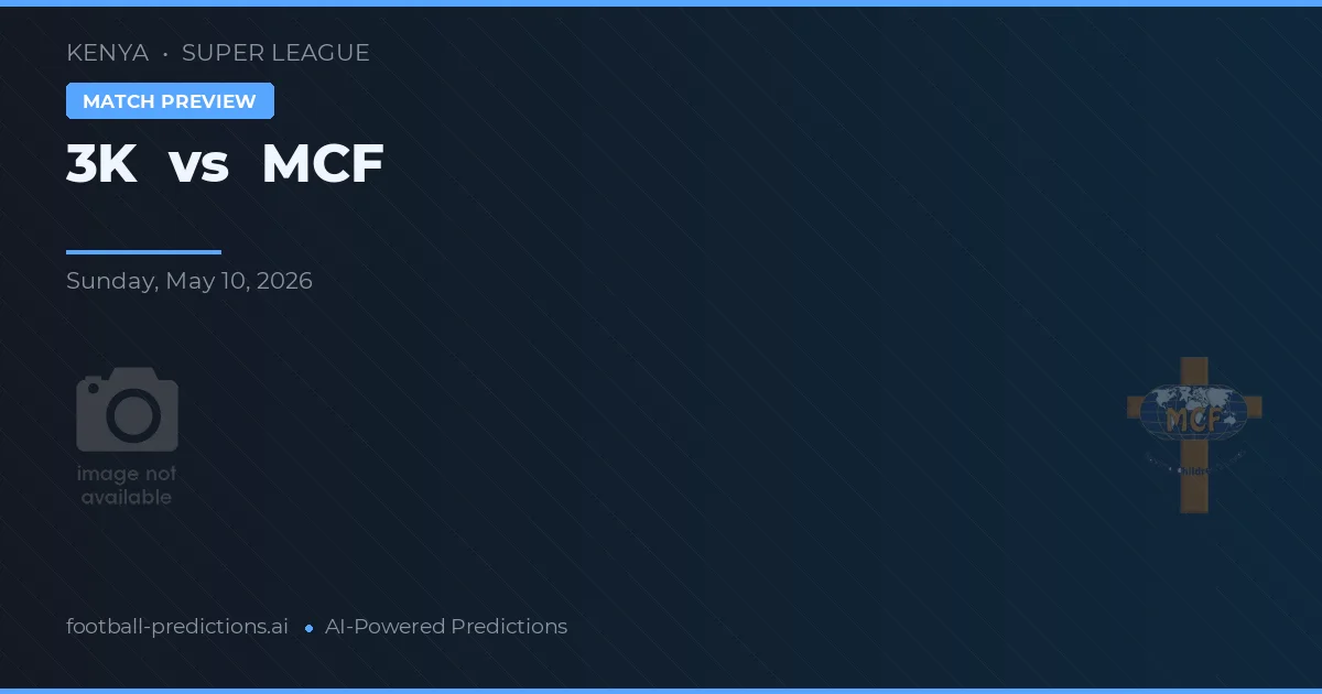 3K vs MCF — prognóstico e prévia do jogo