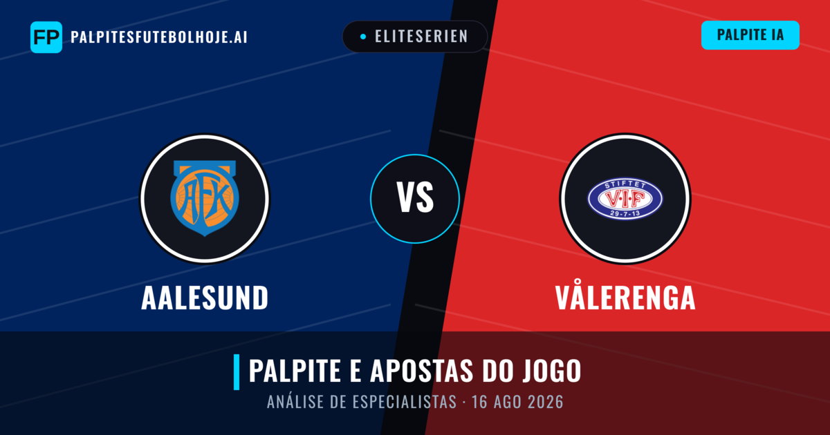 Aalesund vs Vålerenga — prognóstico e prévia do jogo