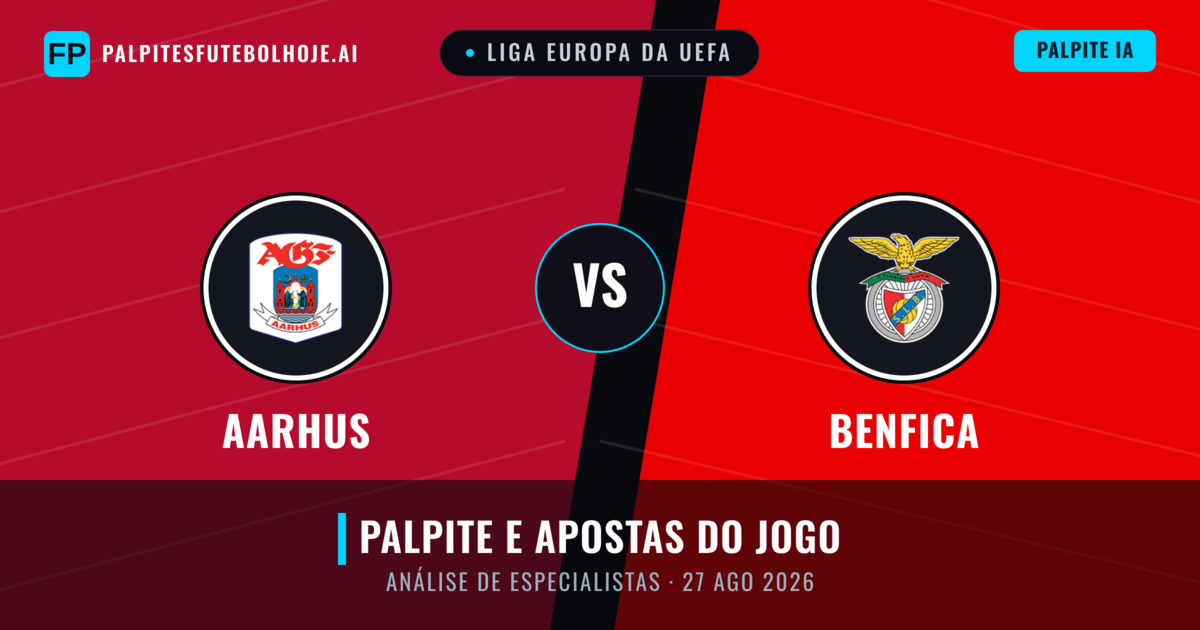 Aarhus vs Benfica — prognóstico e prévia do jogo