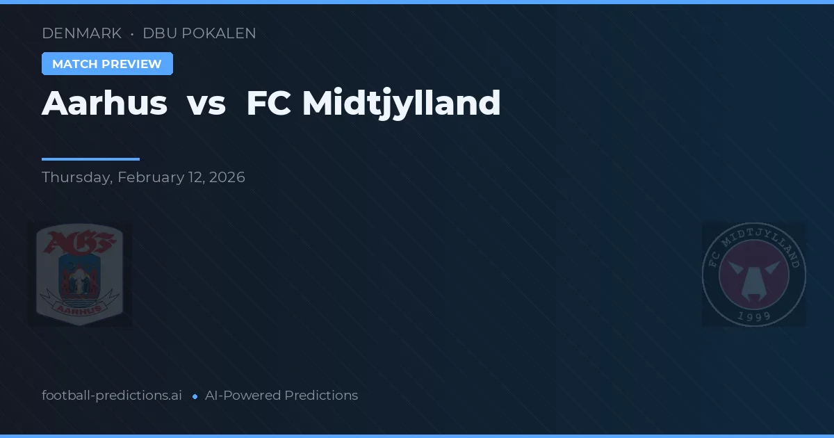 Aarhus vs FC Midtjylland — prognóstico e prévia do jogo