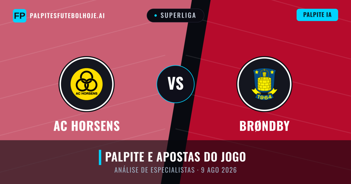 AC Horsens vs Brøndby — prognóstico e prévia do jogo