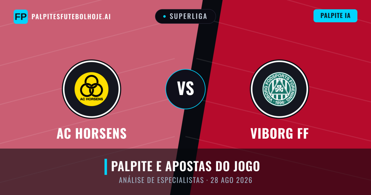 AC Horsens vs Viborg FF — prognóstico e prévia do jogo