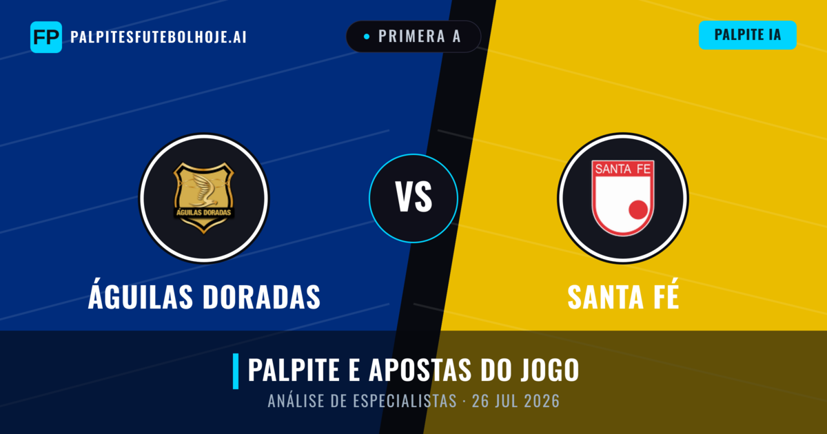 Águilas Doradas vs Santa Fé — prognóstico e prévia do jogo