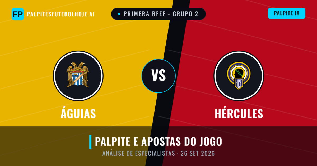 Águias vs Hércules — prognóstico e prévia do jogo