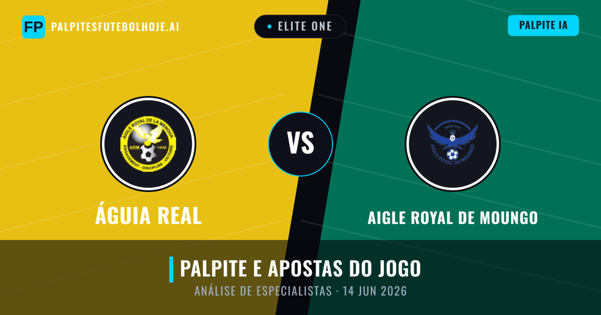 Águia Real vs Aigle Royal de Moungo — prognóstico e prévia do jogo