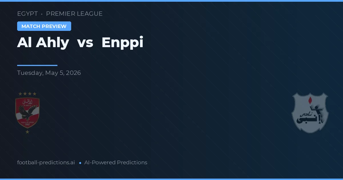 Al Ahly vs Enppi — prognóstico e prévia do jogo