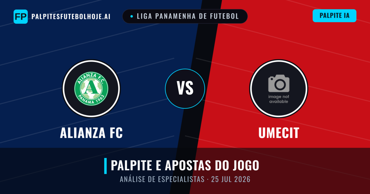 Alianza FC vs UMECIT — prognóstico e prévia do jogo