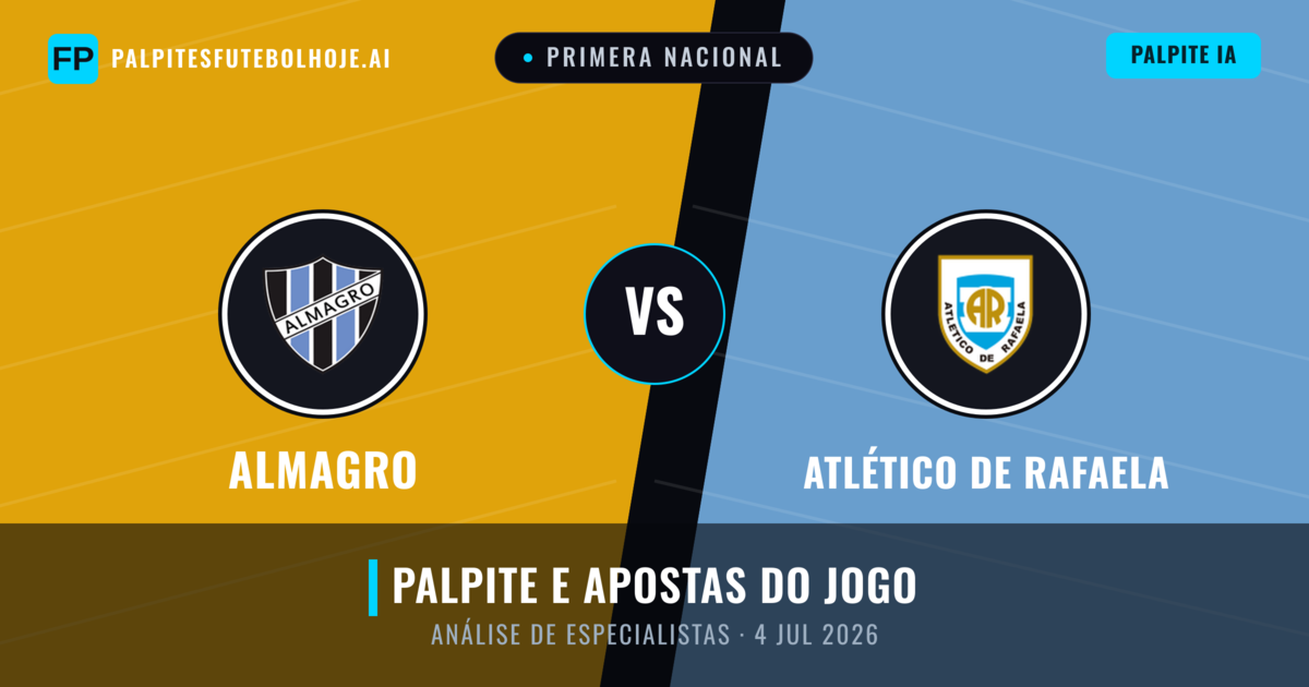 Almagro vs Atlético de Rafaela — prognóstico e prévia do jogo