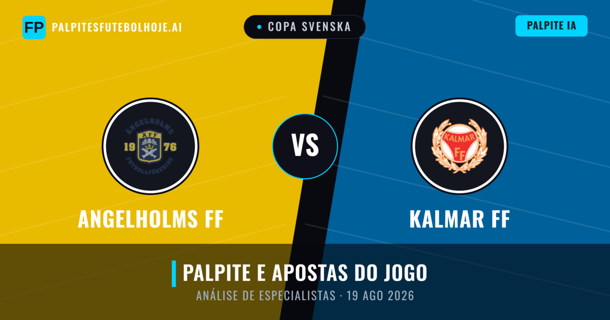 Angelholms FF vs Kalmar FF — prognóstico e prévia do jogo