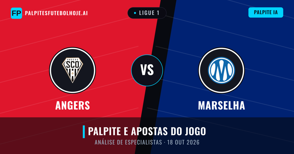 Angers vs Marselha — prognóstico e prévia do jogo