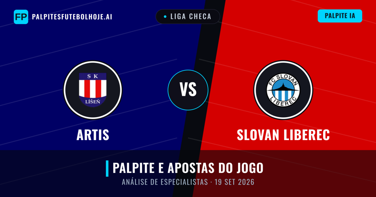 Artis vs Slovan Liberec — prognóstico e prévia do jogo