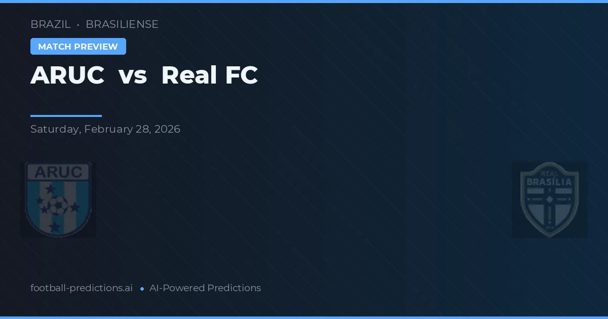 ARUC vs Real FC — prognóstico e prévia do jogo