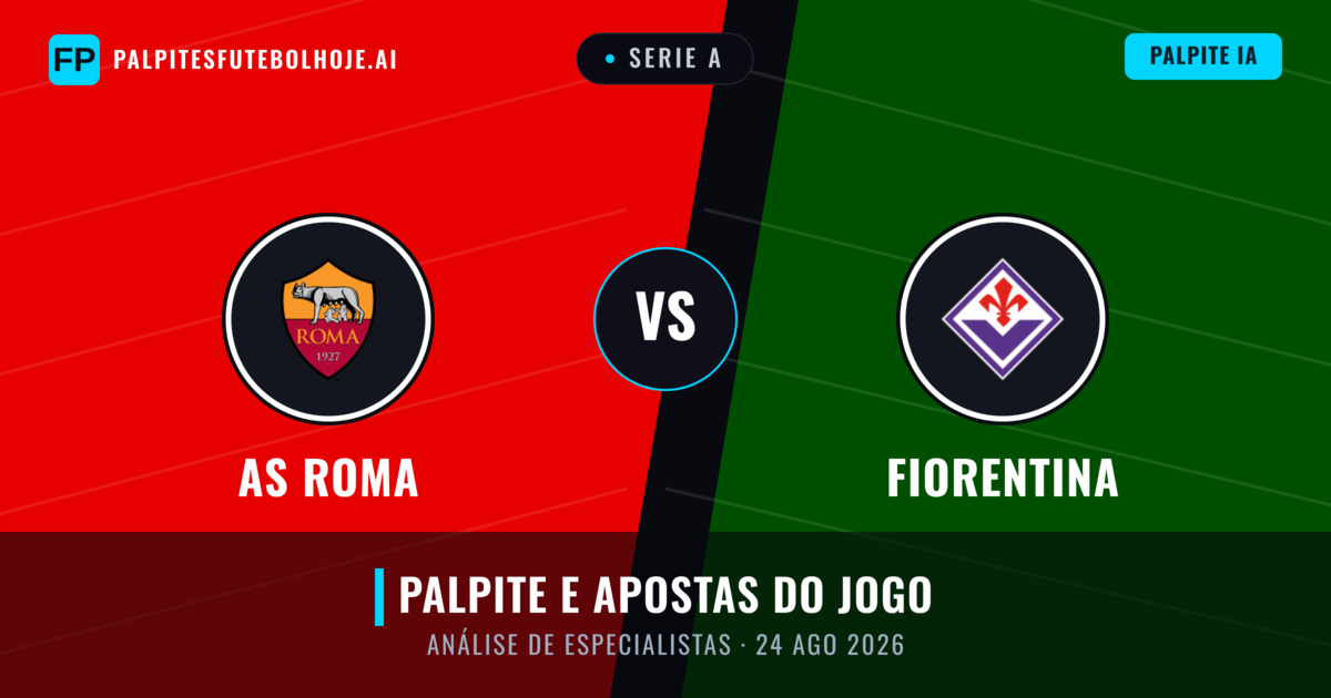 AS Roma vs Fiorentina — prognóstico e prévia do jogo