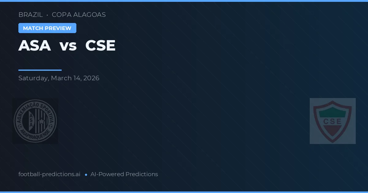 ASA vs CSE — prognóstico e prévia do jogo