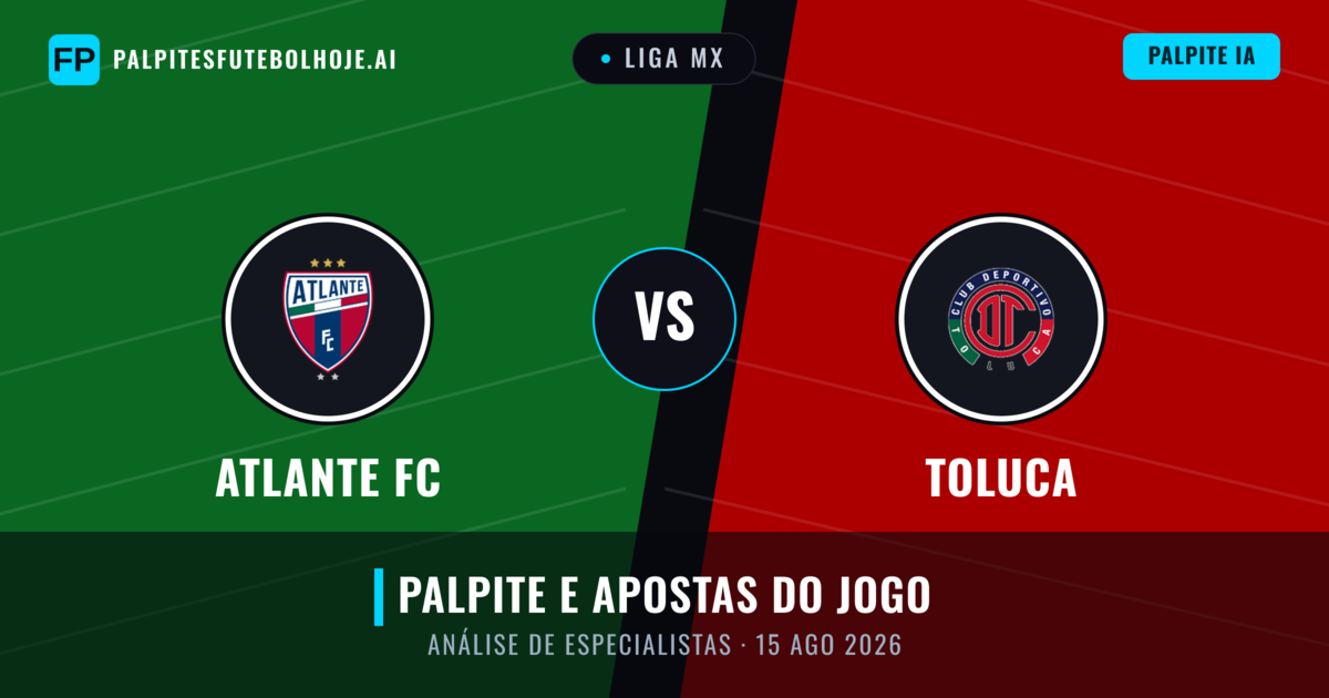 Atlante FC vs Toluca — prognóstico e prévia do jogo