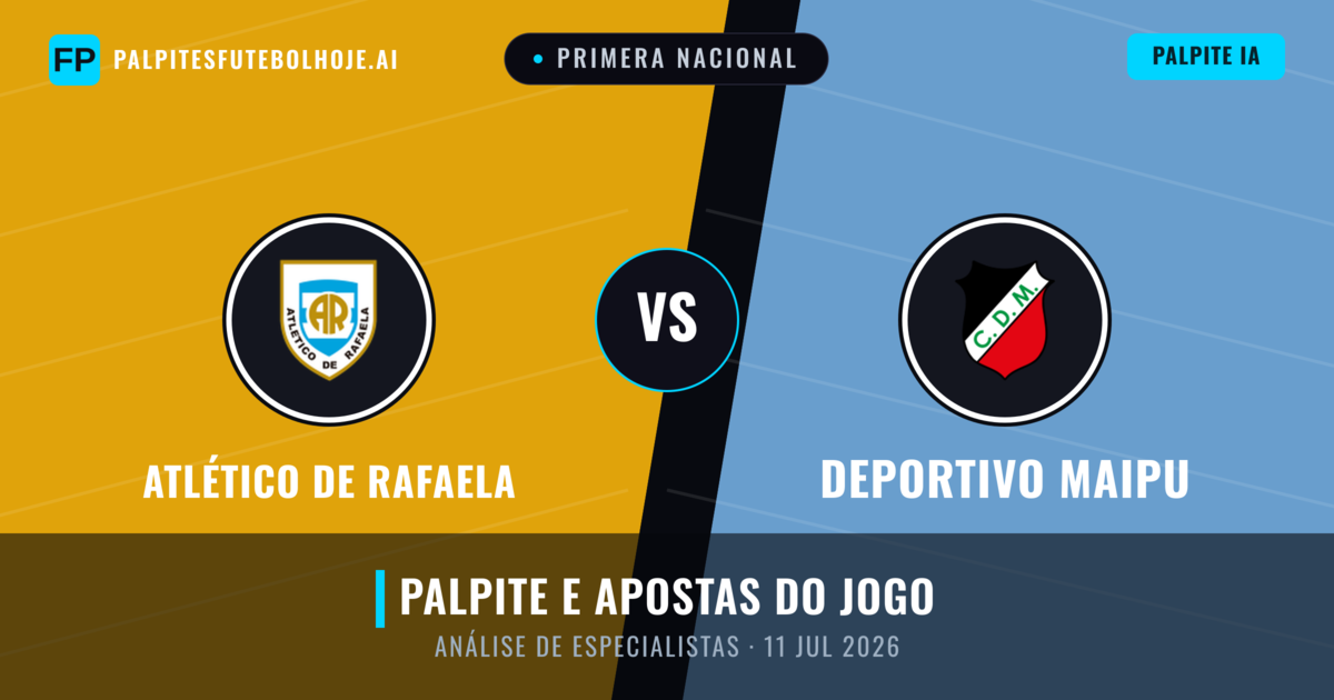 Atlético de Rafaela vs Deportivo Maipu — prognóstico e prévia do jogo