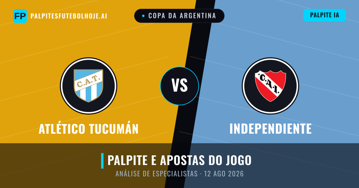 Atlético Tucumán vs Independiente — prognóstico e prévia do jogo