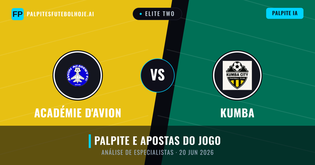 Académie d'Avion vs Kumba — prognóstico e prévia do jogo