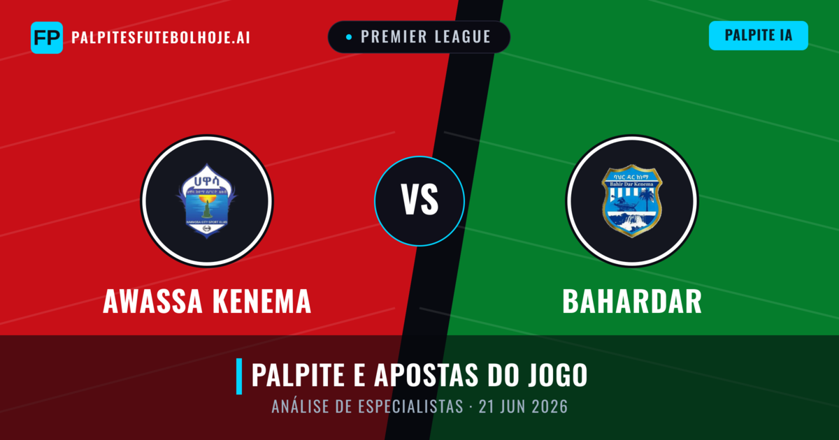 Awassa Kenema vs Bahardar — prognóstico e prévia do jogo