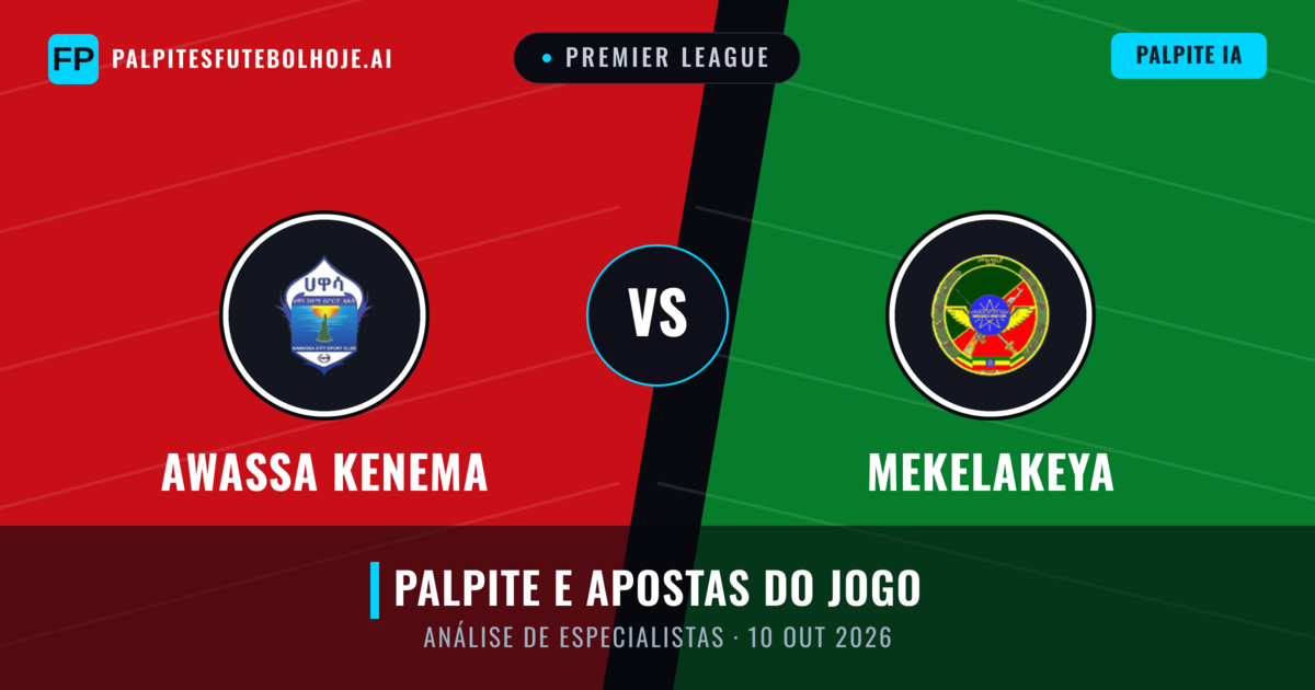 Awassa Kenema vs Mekelakeya — prognóstico e prévia do jogo