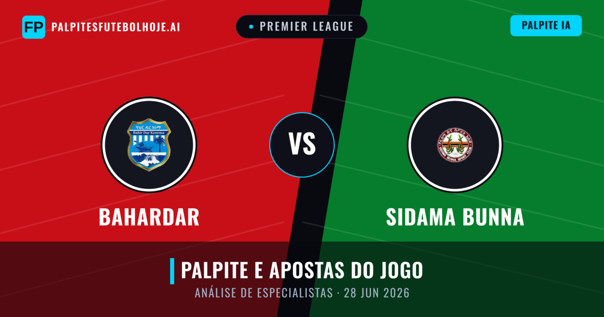 Bahardar vs Sidama Bunna — prognóstico e prévia do jogo