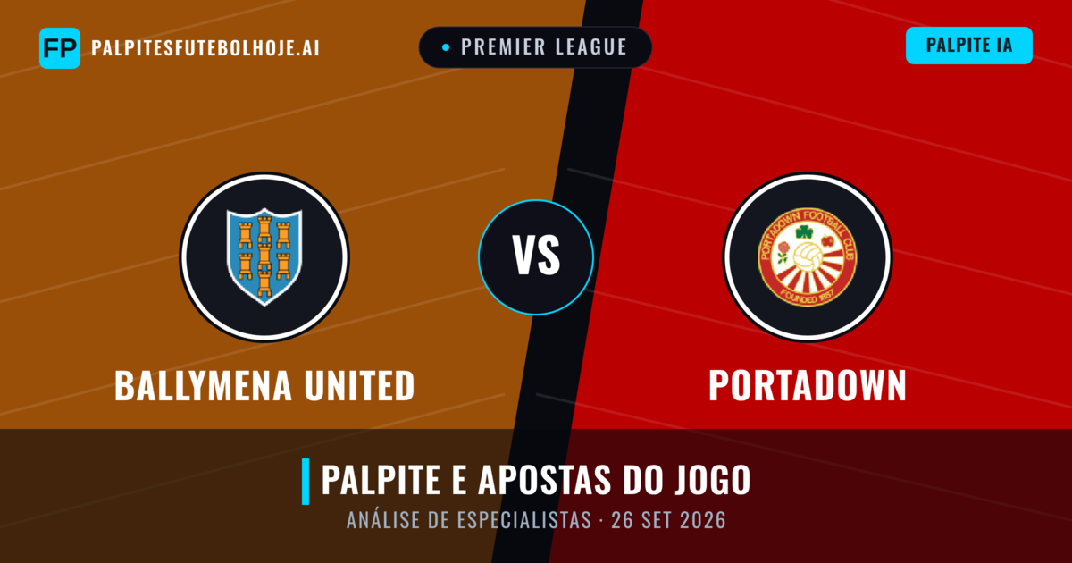 Ballymena United vs Portadown — prognóstico e prévia do jogo