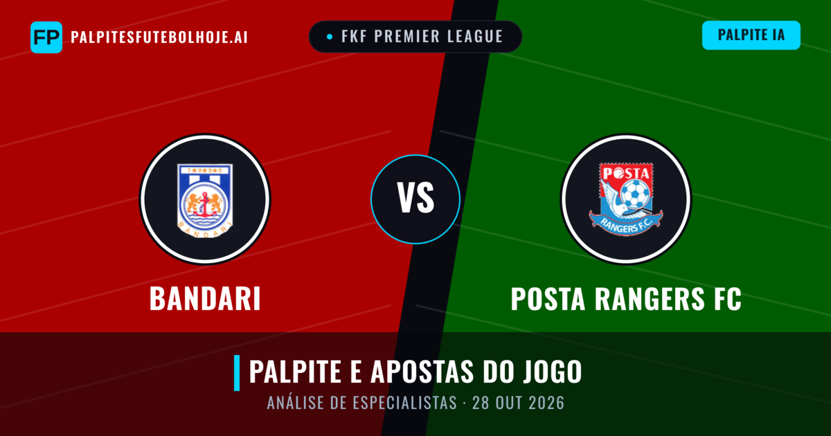 Bandari vs Posta Rangers FC — prognóstico e prévia do jogo