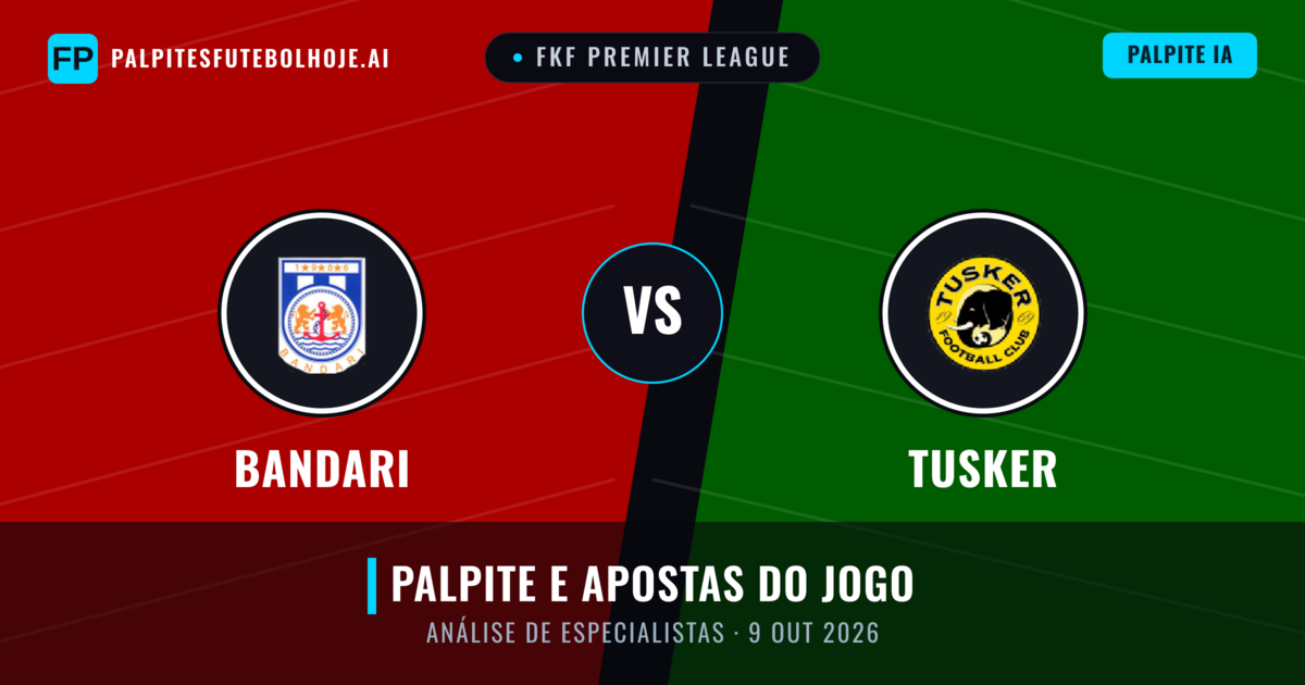 Bandari vs Tusker — prognóstico e prévia do jogo