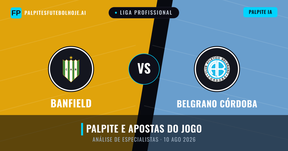 Banfield vs Belgrano Córdoba — prognóstico e prévia do jogo