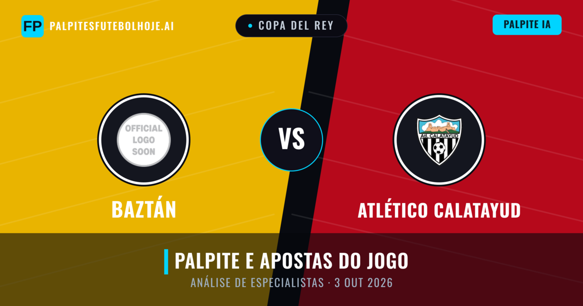 Baztán vs Atlético Calatayud — prognóstico e prévia do jogo