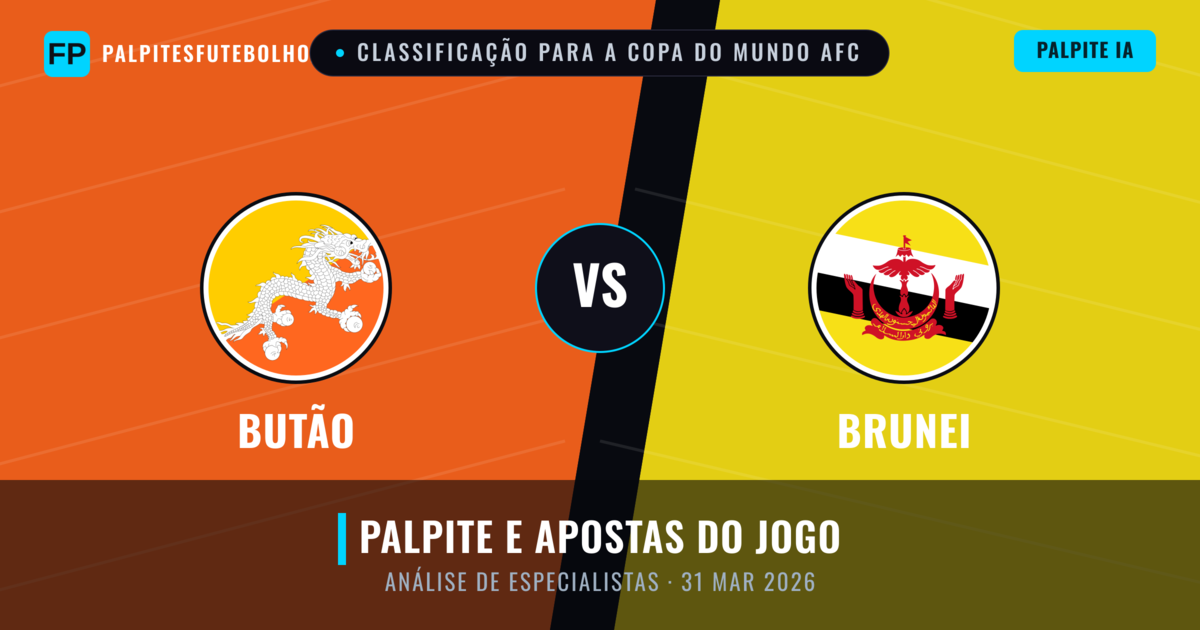 Butão vs Brunei — prognóstico e prévia do jogo