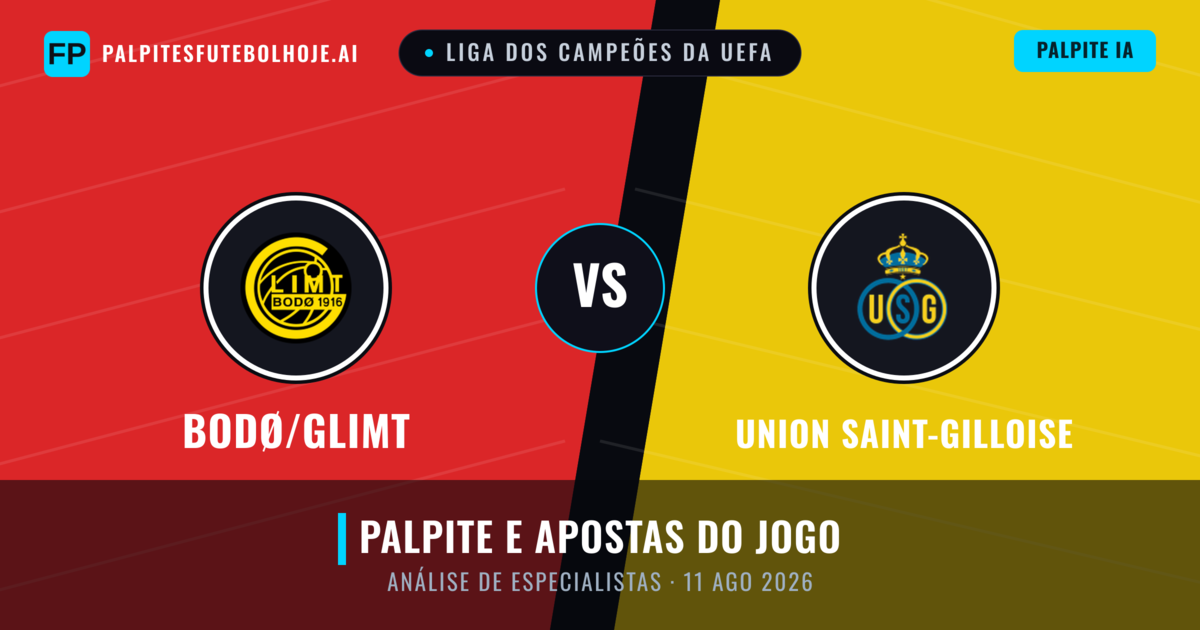 Bodø/Glimt vs Union Saint-Gilloise — prognóstico e prévia do jogo