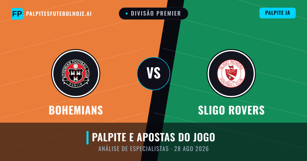 Bohemians vs Sligo Rovers — prognóstico e prévia do jogo