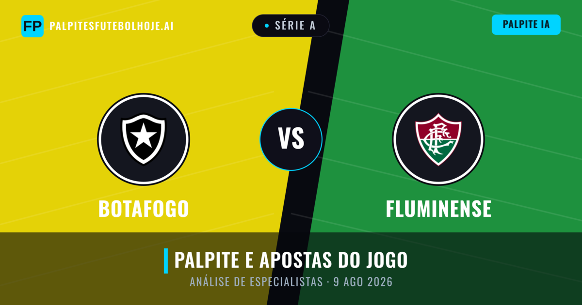Botafogo vs Fluminense — prognóstico e prévia do jogo