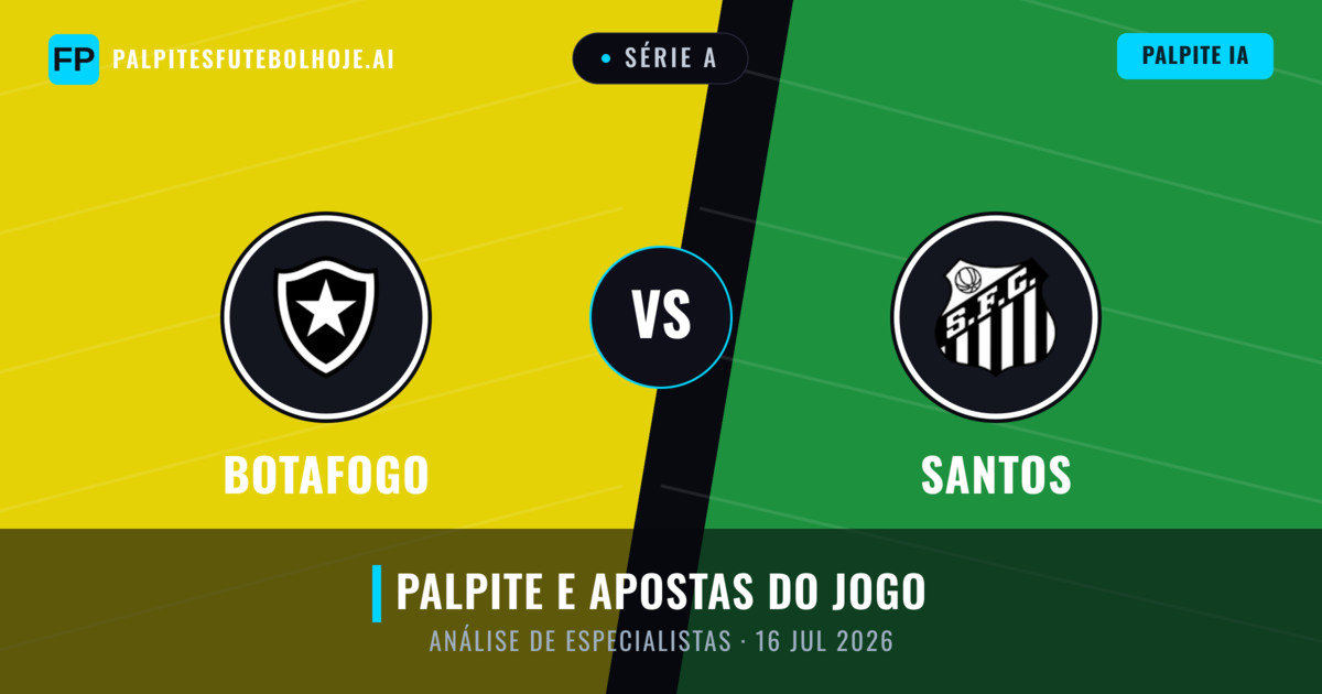 Botafogo vs Santos — prognóstico e prévia do jogo