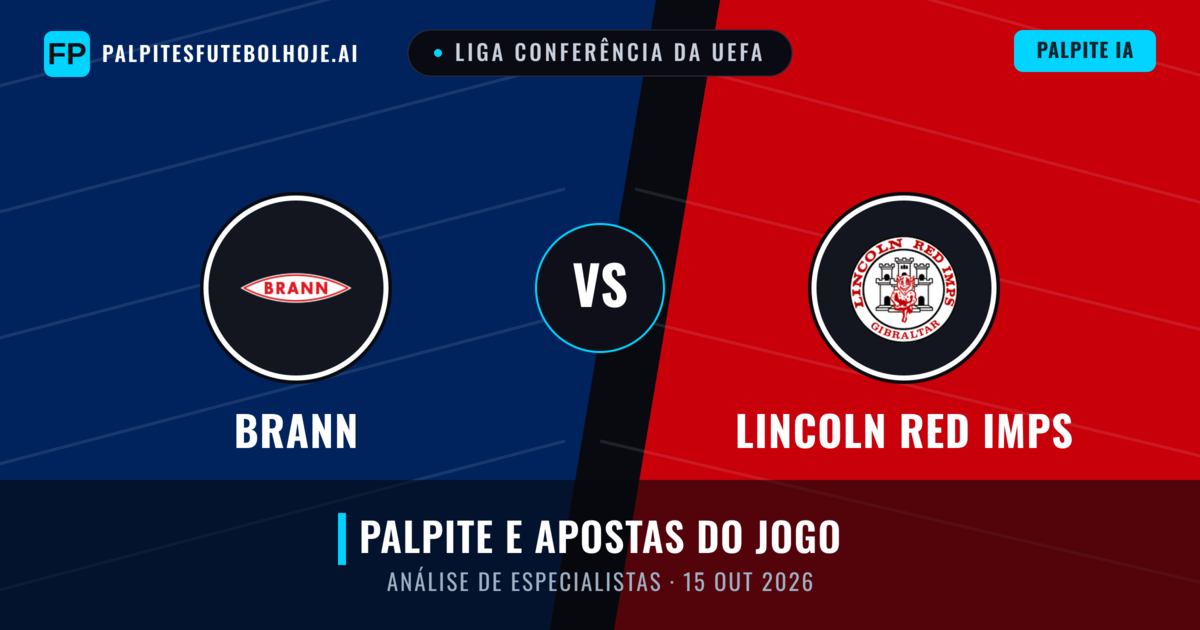 Brann vs Lincoln Red Imps — prognóstico e prévia do jogo
